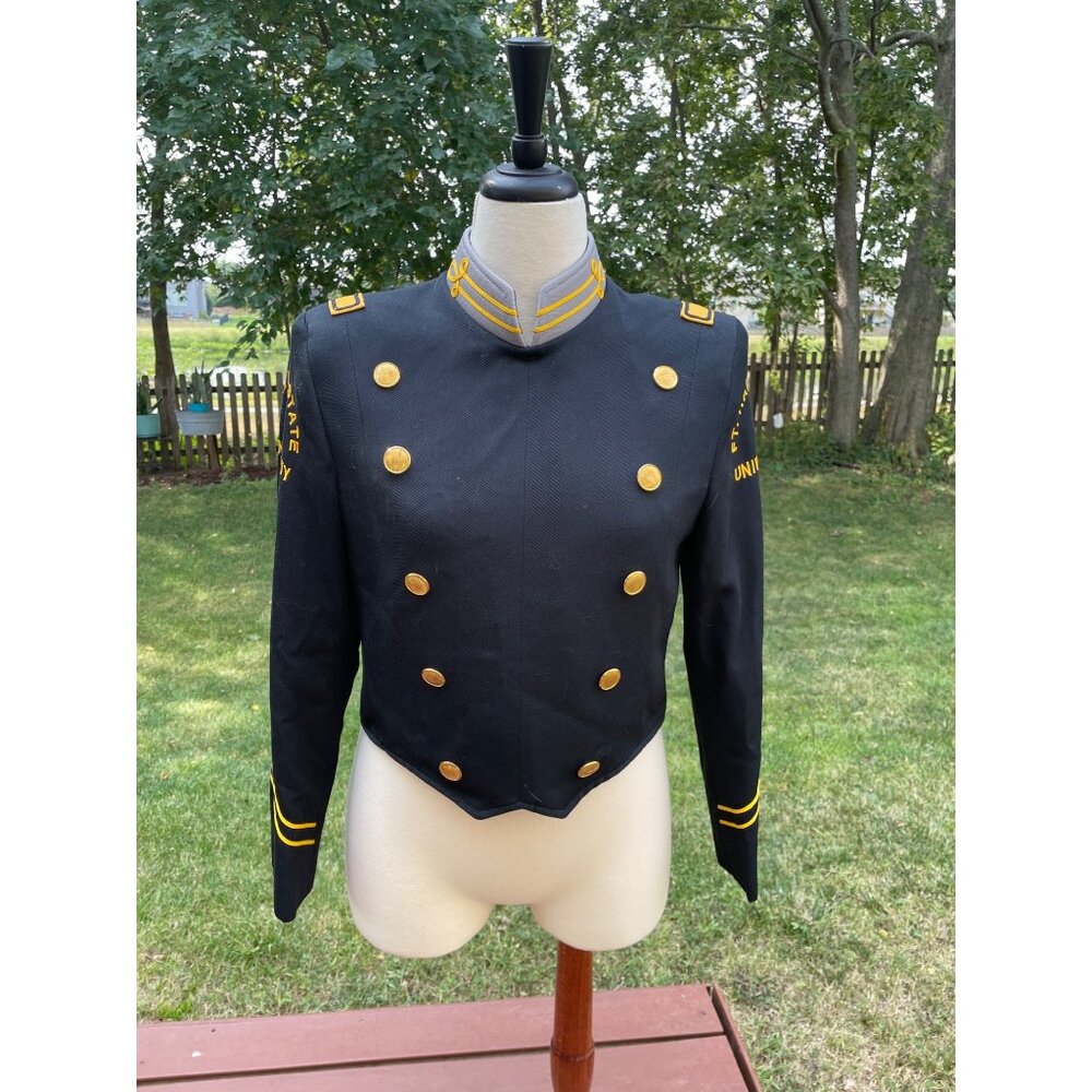 Fort Hays State University Military Style Uniform Jacket XS By Fruehauf Vintage5